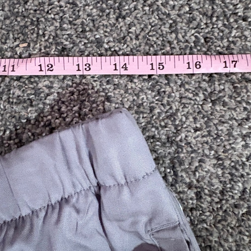 Dip Women's Gray Cargo Jogger Pants Size L‎ Drawstring Waist Elastic Cuffs New - Picture 10 of 12